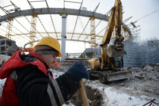 Central Stadium in Yekaterinburg renovated for 2018 FIFA World Cup