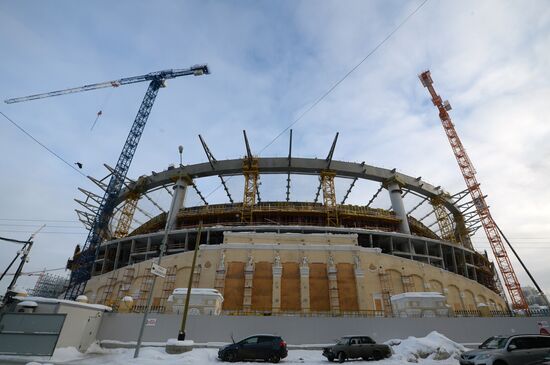 Central Stadium in Yekaterinburg renovated for 2018 FIFA World Cup