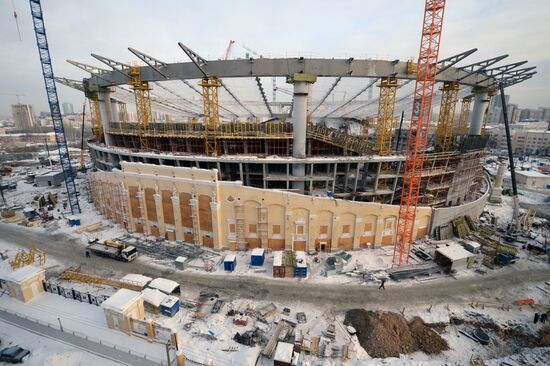 Central Stadium in Yekaterinburg renovated for 2018 FIFA World Cup