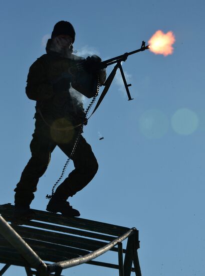 Drills for reconnaissance squadron of motorized rifle brigade of 5th combined-arms army in Primorye Territory