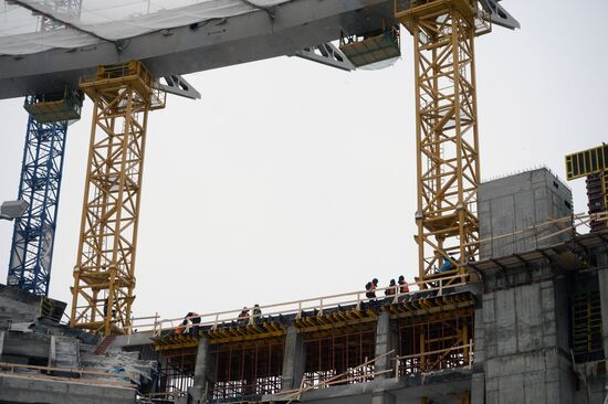 Central Stadium in Yekaterinburg renovated for 2018 FIFA World Cup