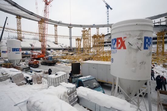 Central Stadium in Yekaterinburg renovated for 2018 FIFA World Cup