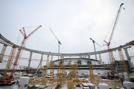 Central Stadium in Yekaterinburg renovated for 2018 FIFA World Cup