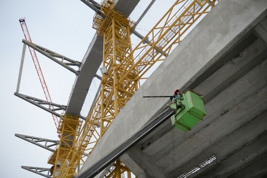 Central Stadium in Yekaterinburg renovated for 2018 FIFA World Cup