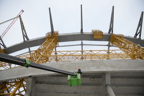 Central Stadium in Yekaterinburg renovated for 2018 FIFA World Cup