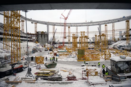 Central Stadium in Yekaterinburg renovated for 2018 FIFA World Cup