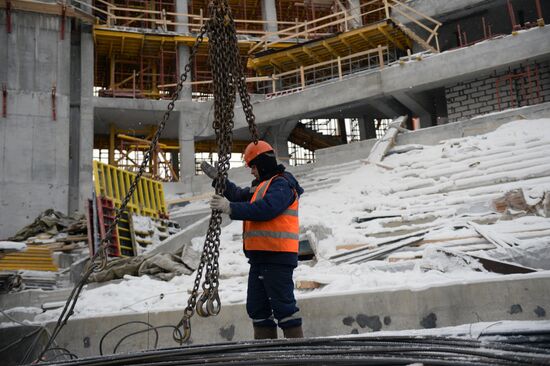 Central Stadium in Yekaterinburg renovated for 2018 FIFA World Cup
