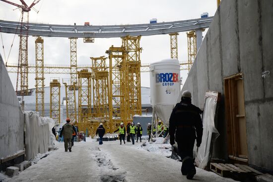 Central Stadium in Yekaterinburg renovated for 2018 FIFA World Cup