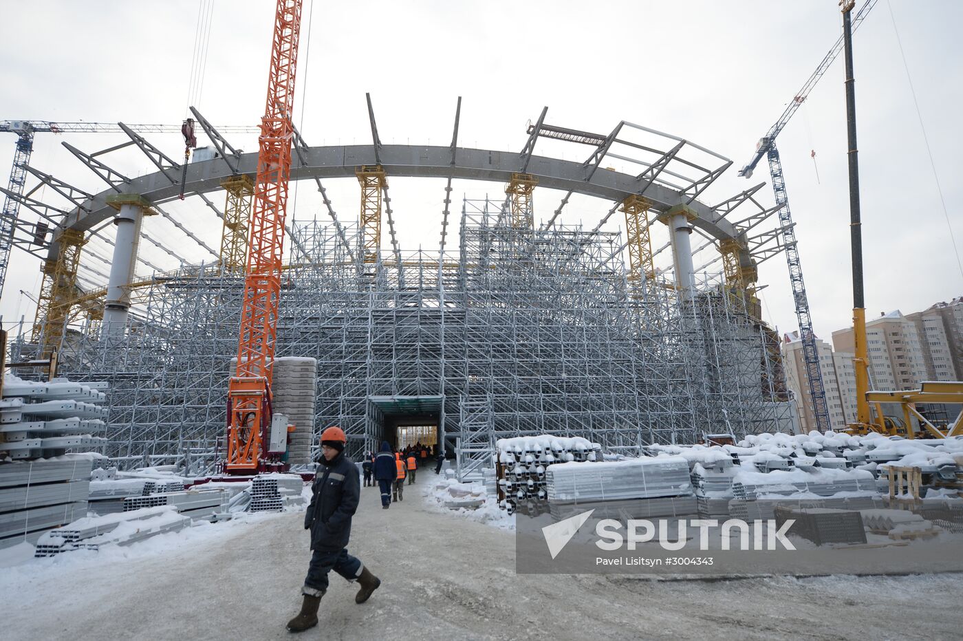 Central Stadium in Yekaterinburg renovated for 2018 FIFA World Cup
