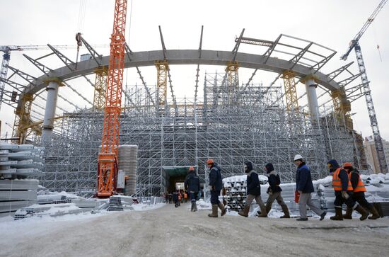 Central Stadium in Yekaterinburg renovated for 2018 FIFA World Cup