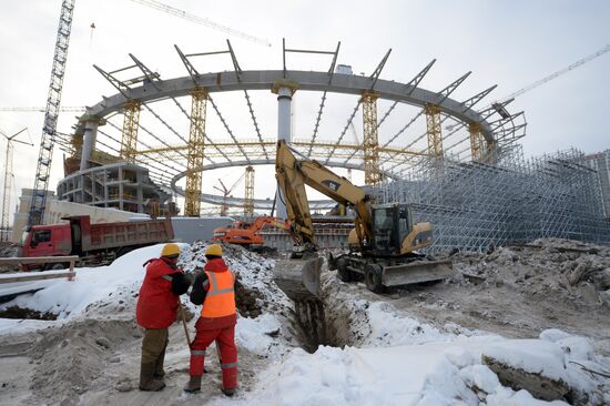 Central Stadium in Yekaterinburg renovated for 2018 FIFA World Cup