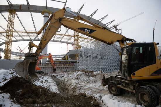 Central Stadium in Yekaterinburg renovated for 2018 FIFA World Cup