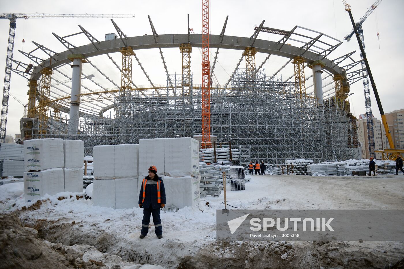 Central Stadium in Yekaterinburg renovated for 2018 FIFA World Cup