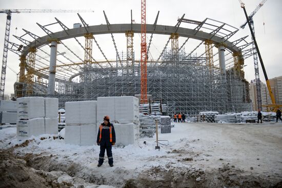 Central Stadium in Yekaterinburg renovated for 2018 FIFA World Cup