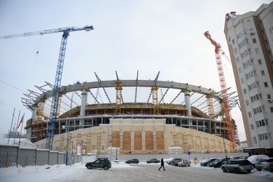 Central Stadium in Yekaterinburg renovated for 2018 FIFA World Cup