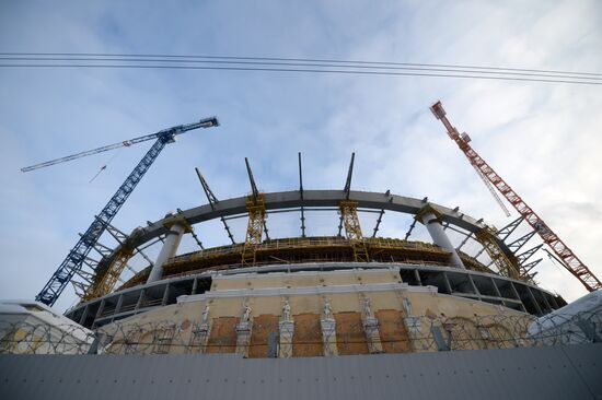 Central Stadium in Yekaterinburg renovated for 2018 FIFA World Cup