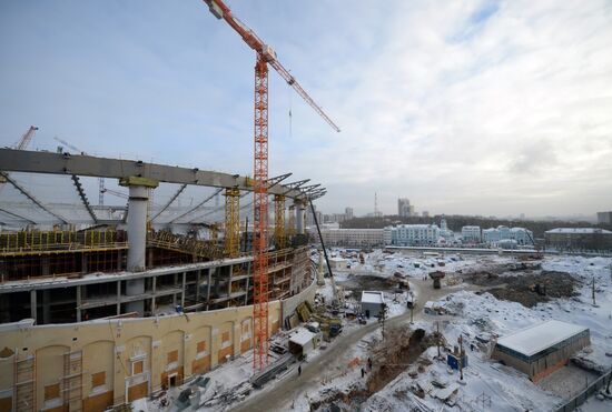 Central Stadium in Yekaterinburg renovated for 2018 FIFA World Cup