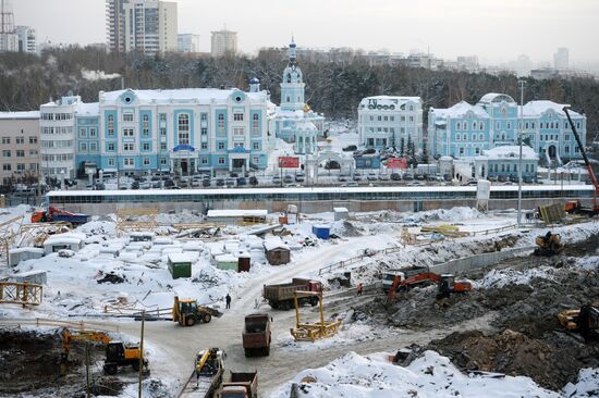 Central Stadium in Yekaterinburg renovated for 2018 FIFA World Cup