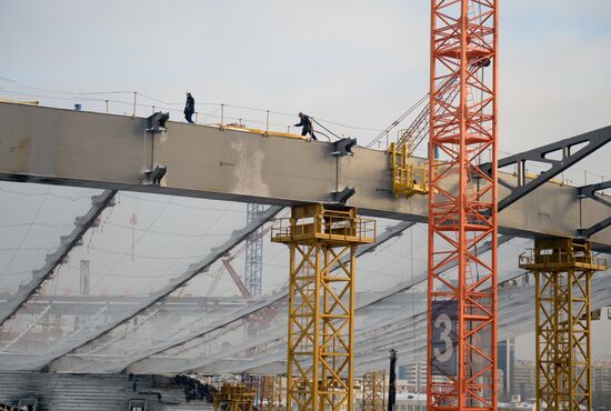 Central Stadium in Yekaterinburg renovated for 2018 FIFA World Cup