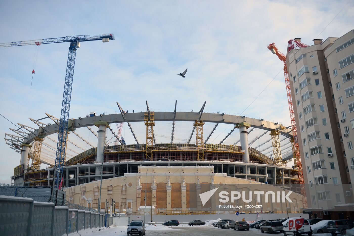 Central Stadium in Yekaterinburg renovated for 2018 FIFA World Cup