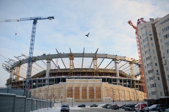 Central Stadium in Yekaterinburg renovated for 2018 FIFA World Cup