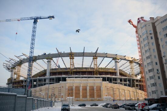 Central Stadium in Yekaterinburg renovated for 2018 FIFA World Cup