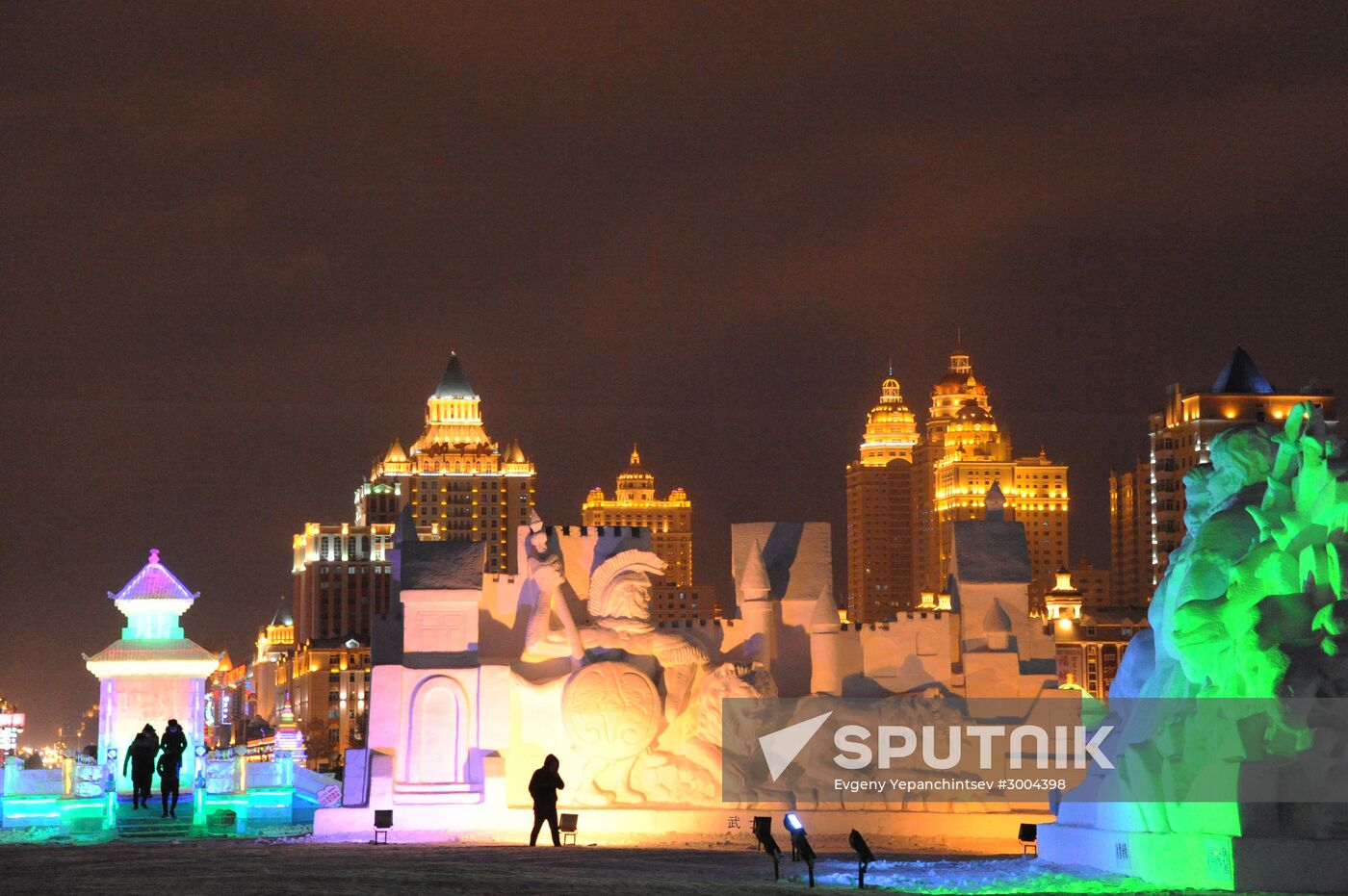 Ice Town in Manchuria