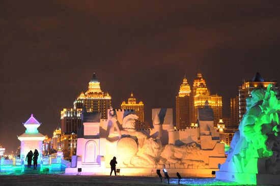 Ice Town in Manchuria