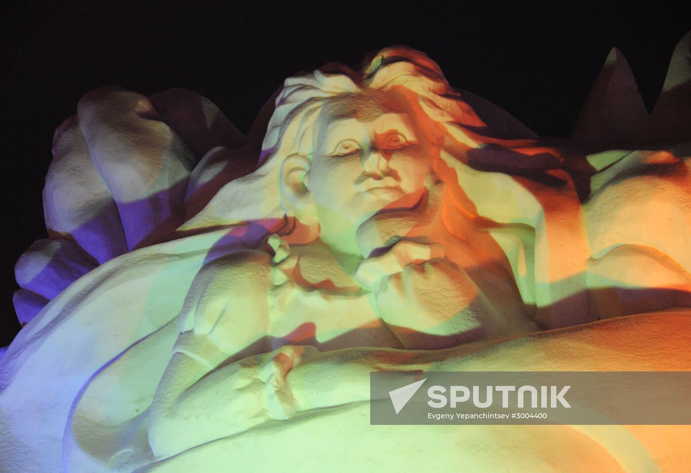 Ice town in Manchuria