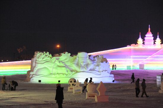 Ice Town in Manchuria