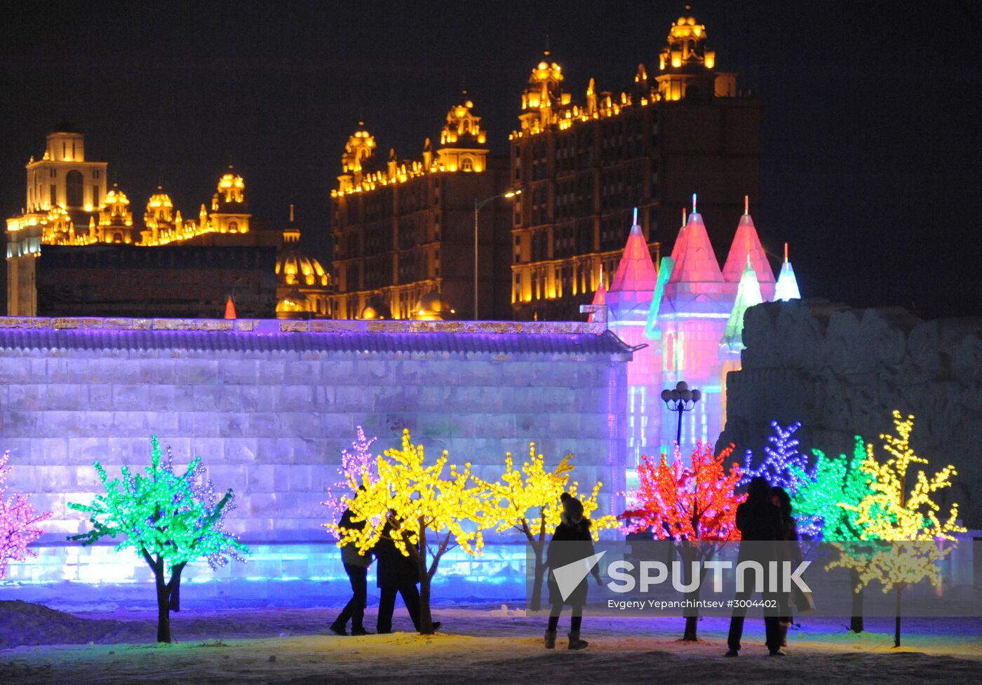 Ice Town in Manchuria