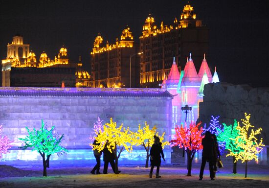 Ice Town in Manchuria