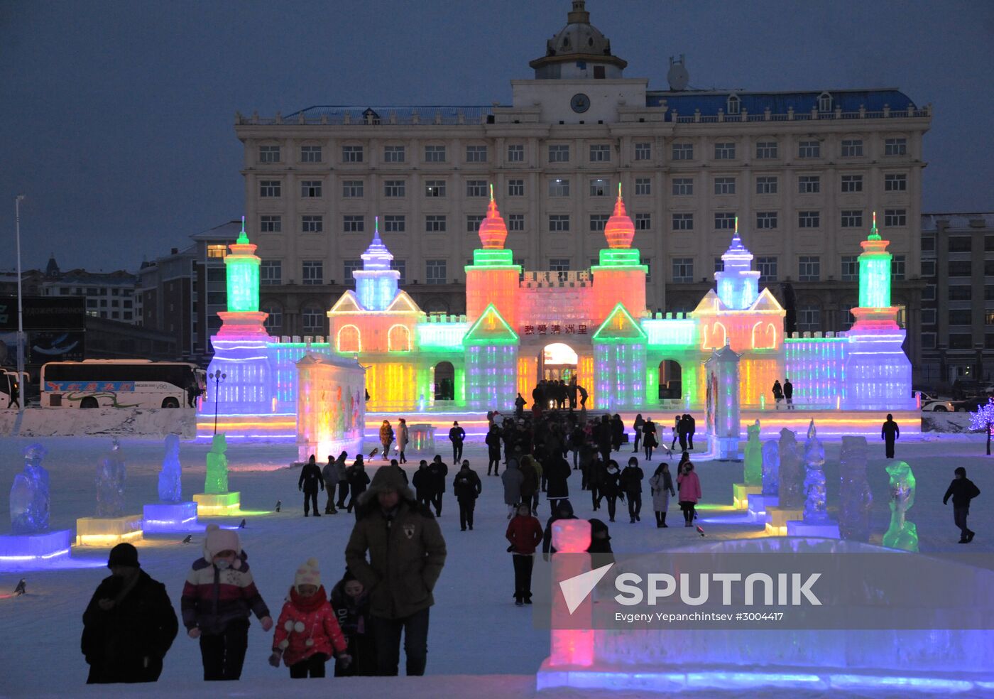 Ice Town in Manchuria