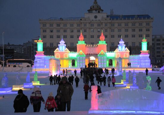 Ice Town in Manchuria