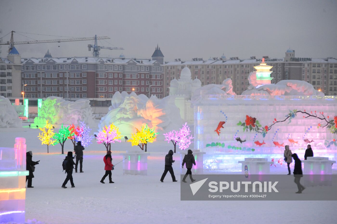 Ice Town in Manchuria