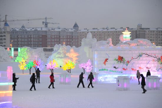 Ice Town in Manchuria
