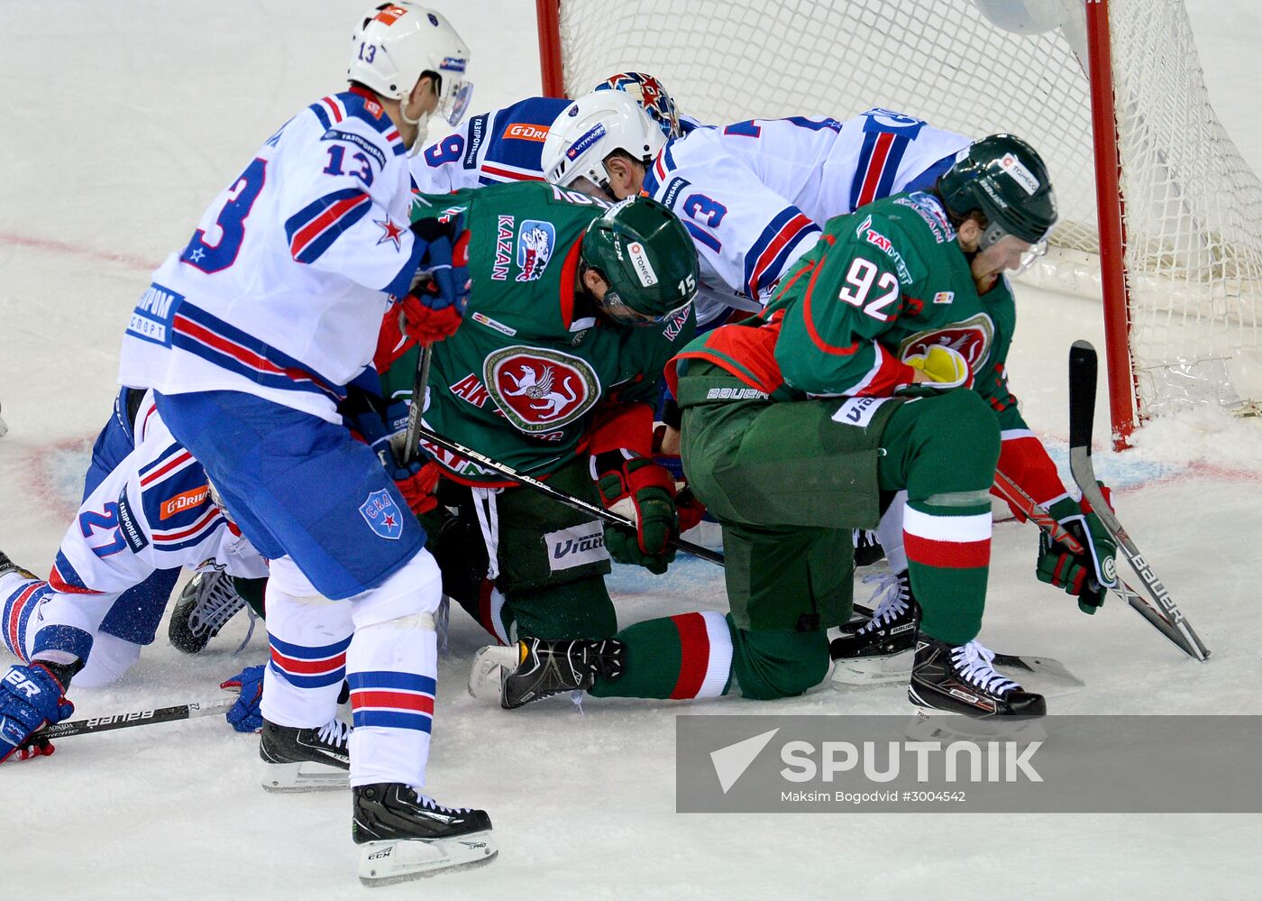 Hockey. KHL. Ak Bars vs SKA