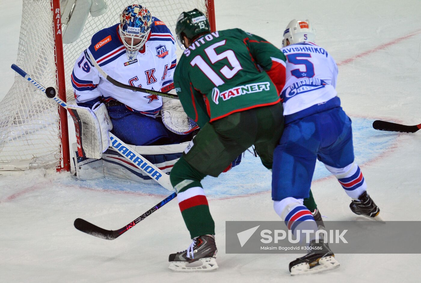 Kontinental Hockey League. Ak Bars vs. SKA