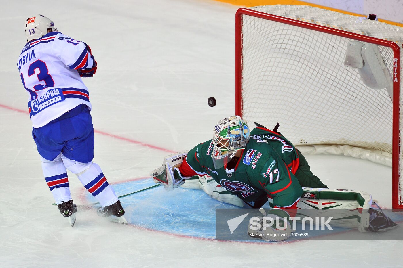 Kontinental Hockey League. Ak Bars vs. SKA