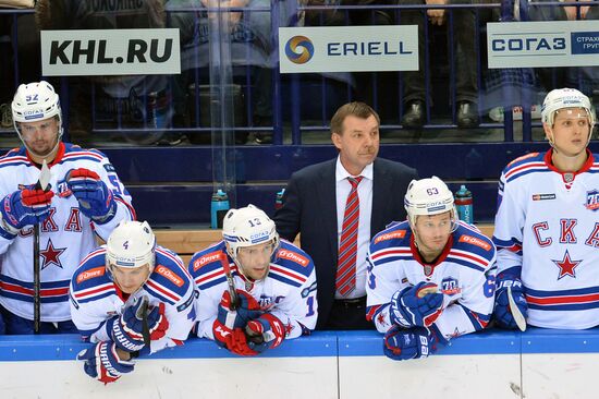 Kontinental Hockey League. Ak Bars vs. SKA