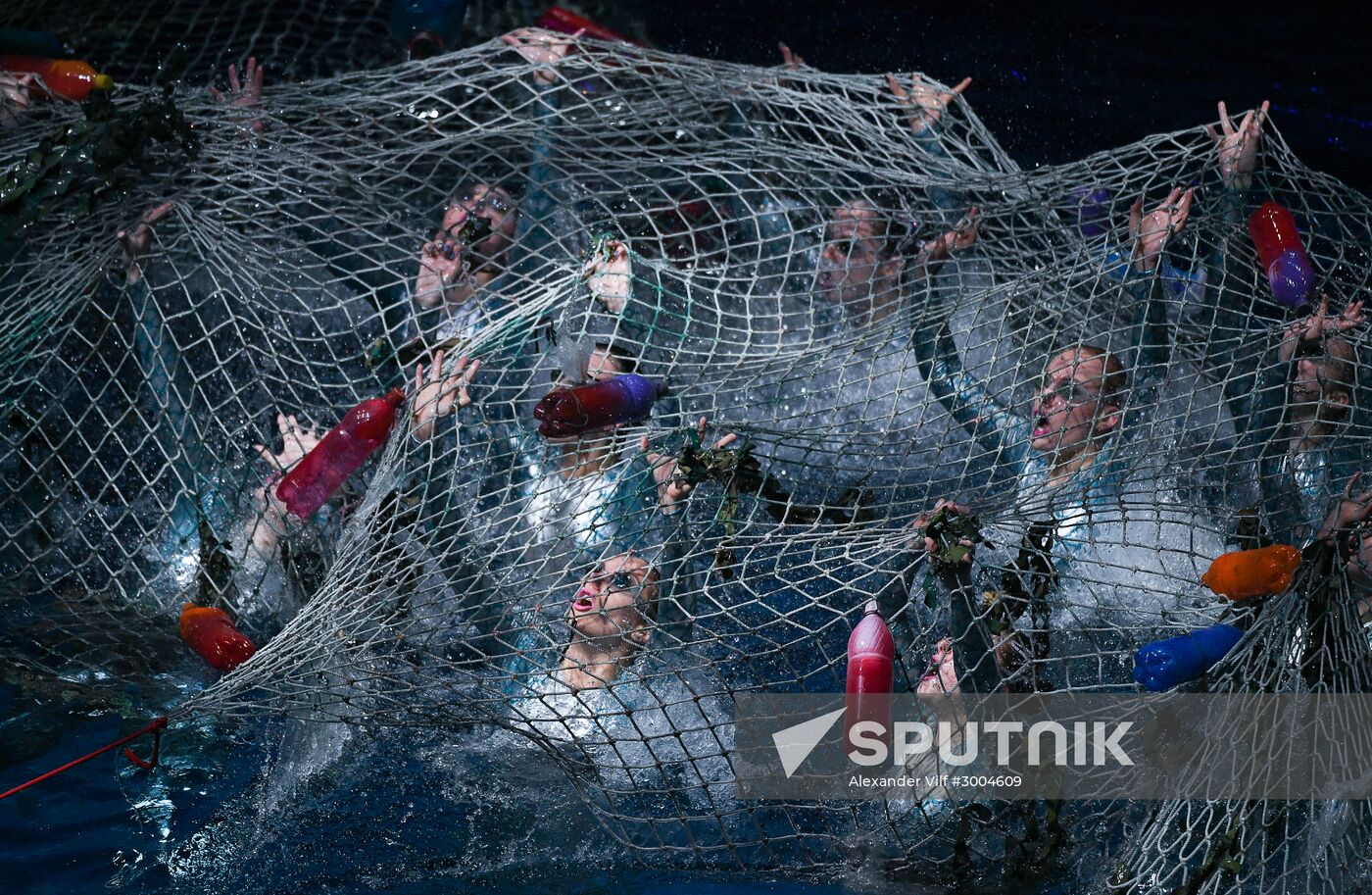 Circus show on water "Secret of Subterranean Sea"