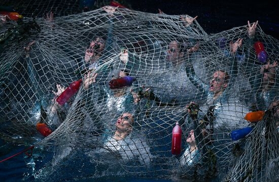 Circus show on water "Secret of Subterranean Sea"