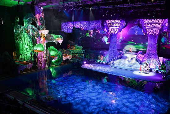 Circus show on water "Secret of Subterranean Sea"