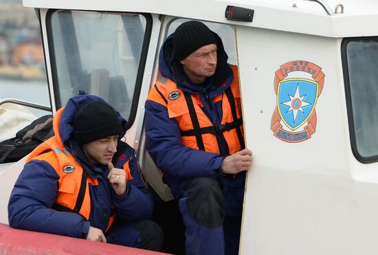 Search operation at Tu-154 crash site