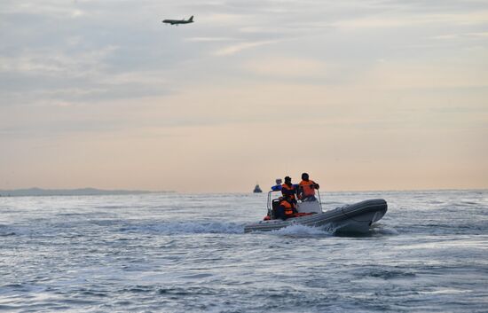 Search operation at Tu-154 crash site
