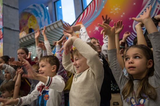 New Year's party for children at State Kremlin Palace