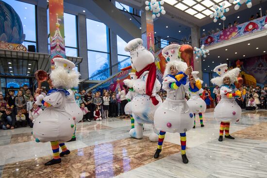 New Year's party for children at State Kremlin Palace