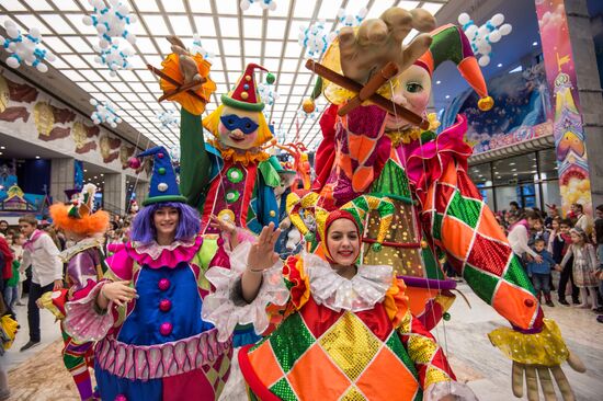 New Year's party for children at State Kremlin Palace