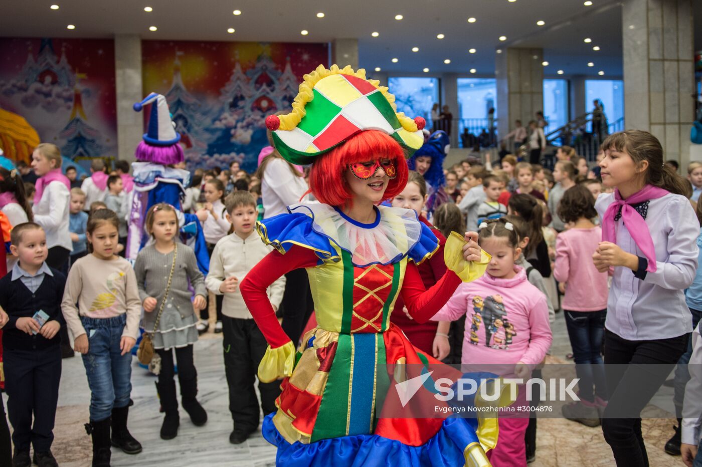 New Year's party for children at State Kremlin Palace