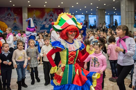 New Year's party for children at State Kremlin Palace